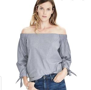 Banana Repubic off the shoulder top